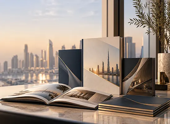 Company profile design Dubai - sample corporate profile by Integrate Solutions