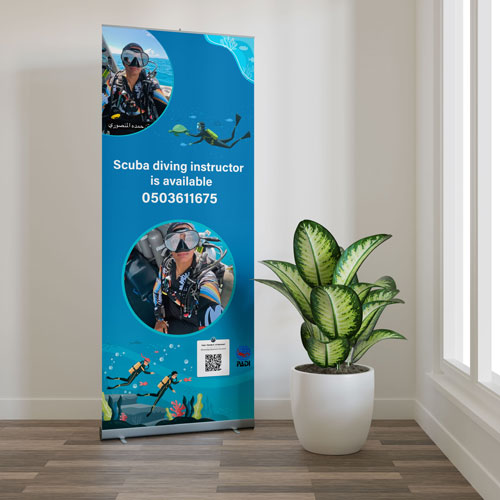 rollup banner printing abu dhabi