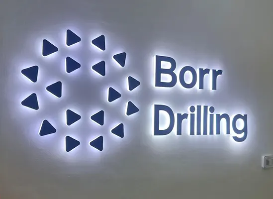 3D letter sign board for a business frontage