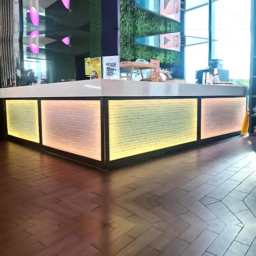 Sticker printing and installation